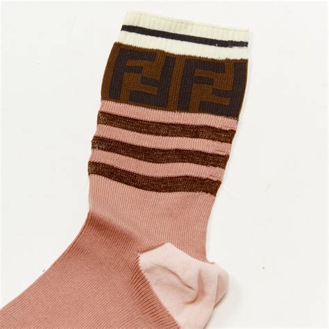 fendi zucca socks